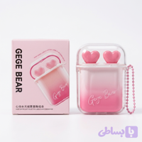 رژ لب فانتزی ایرپادی طرح قلب مات و براق GEGE BEAR گه گه بیر