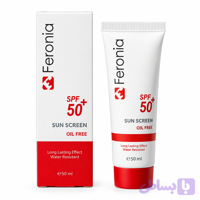 کرم ضد آفتاب ضد آب فاقد چربی فِرونیا FERONIA حجم ۵۰ میلی لیتر SPH 50