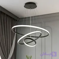 لوستر مدرن دیجی لایتینگ مدل دایره سیلیکونی