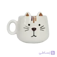 ماگ سرامیکی فانتزی طرح صورت سگ با گوش برجسته