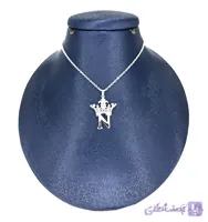 گردنبند مینیمال طرح حرف N