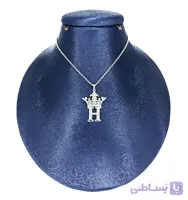 گردنبند مینیمال طرح حرف H