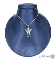 گردنبند مینیمال طرح حرف R