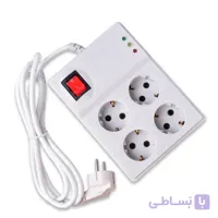 محافظ 4 خانه کامپیوتر آنلوگ با کابل 1/8 متری پارت الکتریک مدل PE2204