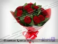 دسته گل ولنتاین قرمز
