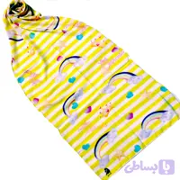 شال دخترانه رنگین کمان شاهدختkids-shawl506