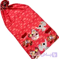 شال بچه گانه فانتزی قلبی عروسکی شاهدخت kids-shawl516