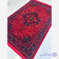 فرش 700 شانه قرمز طرح بلوچ 2827 کلکسیون خاتون