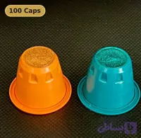 قهوه کپسولی اقتصادی ایران کافئین بالا بسته 100 عددی