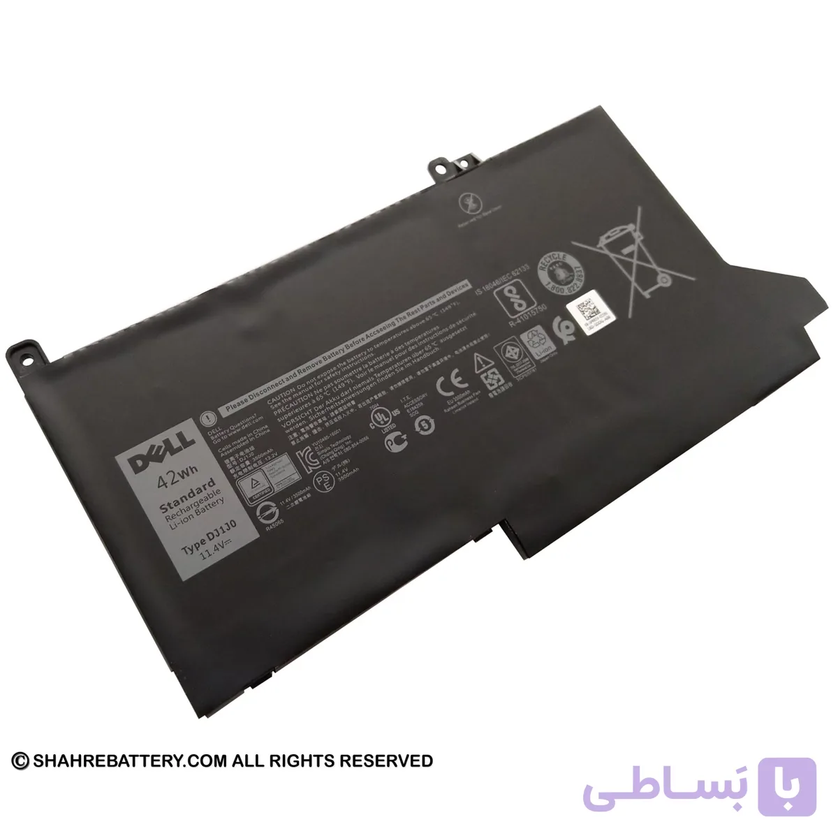 باتری اورجینال لپ تاپ دل Dell Latitude 7390 7490 DJ1J0