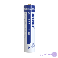 باتری نیم قلمی قابل شارژ اکستار XTAR 1.5V AAA 1000mAh
