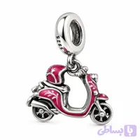 چارم آویز اسکوتر صورتی پاندورا | Pandora Moments Pink Scooter Dangle Charm