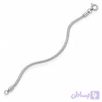 دستبندمردانه و زنانه (یونیسکس) نقره ۹۲۵ ایتالیایی ماری | Italian 925 Silver Snake Chain