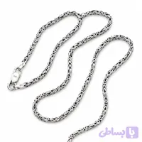 زنجیر مردانه نقره ۹۲۵ ایتالیایی فرانکو | Italian 925 Silver Franco Chain