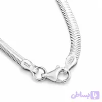 دستبند مردانه نقره ۹۲۵ ایتالیایی هرینگبون یا تیغ ماهی| Italian 925 Silver Herringbone Bracelet