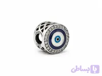 چارم چشم‌نظر آبی نگین‌دار پاندورا | Pandora Moments Blue Evil Eye Charm