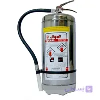 کپسول آتش نشانی ۹ لیتری  آب و گاز استیل توچال