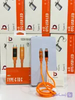 کابل دو سر تایپ 100W   c مدل ipluse pro