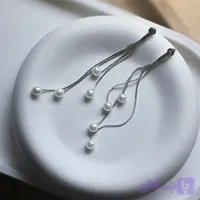 گوشواره مینیمال طرح باران - کد 101
