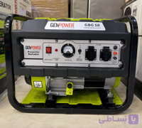 موتور برق بنزینی GENPOWER مدل GBG50 ظرفیت 5000 وات
