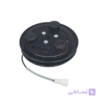 ست کلاچ کامل کمپرسور کولر پراید مدل پاناسونیک تک شیار برند پوکا