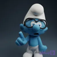 فیگور برینی اسمورف Brainy Smurf اسمورفها