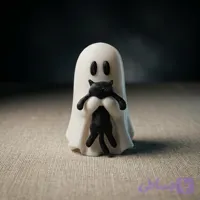 فیگور روح و گربه بغلی Ghost/Cuddling Cat