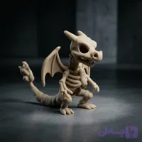فیگور اسکلتی چاریزارد پوکمون Charizard Pokemon Skeleton Figure
