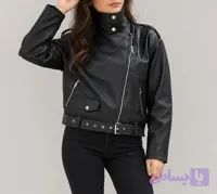 بامبر چرم کمربند دار zara کد 1887