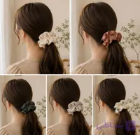 کش مو اسکرانچی Golden Handmade مدل پارچه‌ای، نرم و کاربردی | کد 0020