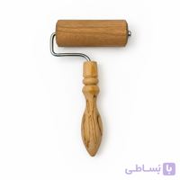 وردنه غلطکی چوبی