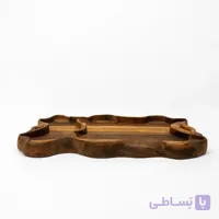 سینی روستیک طرح پروانه دو خانه