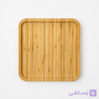 بشقاب مربع بامبو