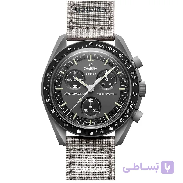 ساعت امگا سواچ کوارتز کرنوگراف عطارد مدل SO33A100