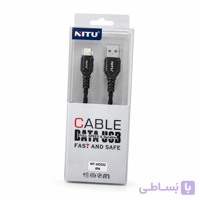کابل شارژ و دیتا Micro USB نیتو NITU مدل NT-UC022 نقره‌ای