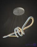 لوستر مدرن مدل پروانه دوطرف نور سایز ۸۰
