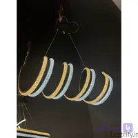 لوستر مدرن مدل ۳لاین فنری