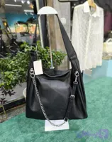کیف دستی و دوشی بزرگ زنانه مشکی