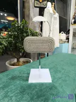 کیف دستی و دوشی زنانه نگین‌دار برند وانگ (Wang)