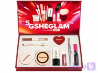 پک آرایشی شیگلم SGSHEGLAM ۹ تکه با باکس قرمز