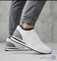 کفش کتانی چرم مدل کلاسیک