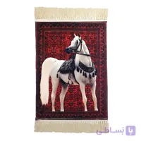 فرش ماشینی دیوارکوب طرح اسب 01