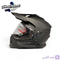 کلاه کاسکت ادونچر MA2مدل902_مشکی کربن