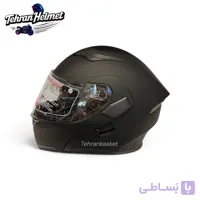 کلاه کاسکت فکر متحرکDA1مدل101_مشکی مات