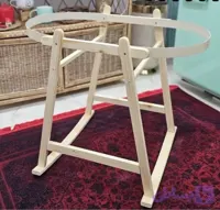 پایه چوبی کریرمدل پروانه ایی جنس چوب روس