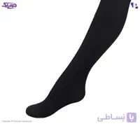 جوراب شلواری ساپورت نخی 280  زنانه پنتی  طرح گندمی فیری سایز