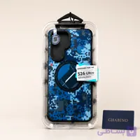 قاب سامسونگ Galaxy S26 Ultra Youngkit طرح Digital Camo آبی
