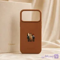 قاب آیفون 17 پرو مکس Santa Barbara Polo طرح چهار سوارکار قهوه‌ای
