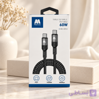 کابل شارژ تایپ C به تایپ C توان 60 وات مک کوی مدل MC-CB14