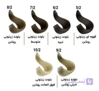 رنگ مو آوایی سری زیتونی